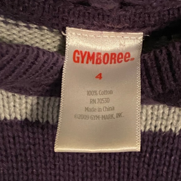 GYMBOREE Hooded Sweater Dress - Size 4 - Picture 6 of 9